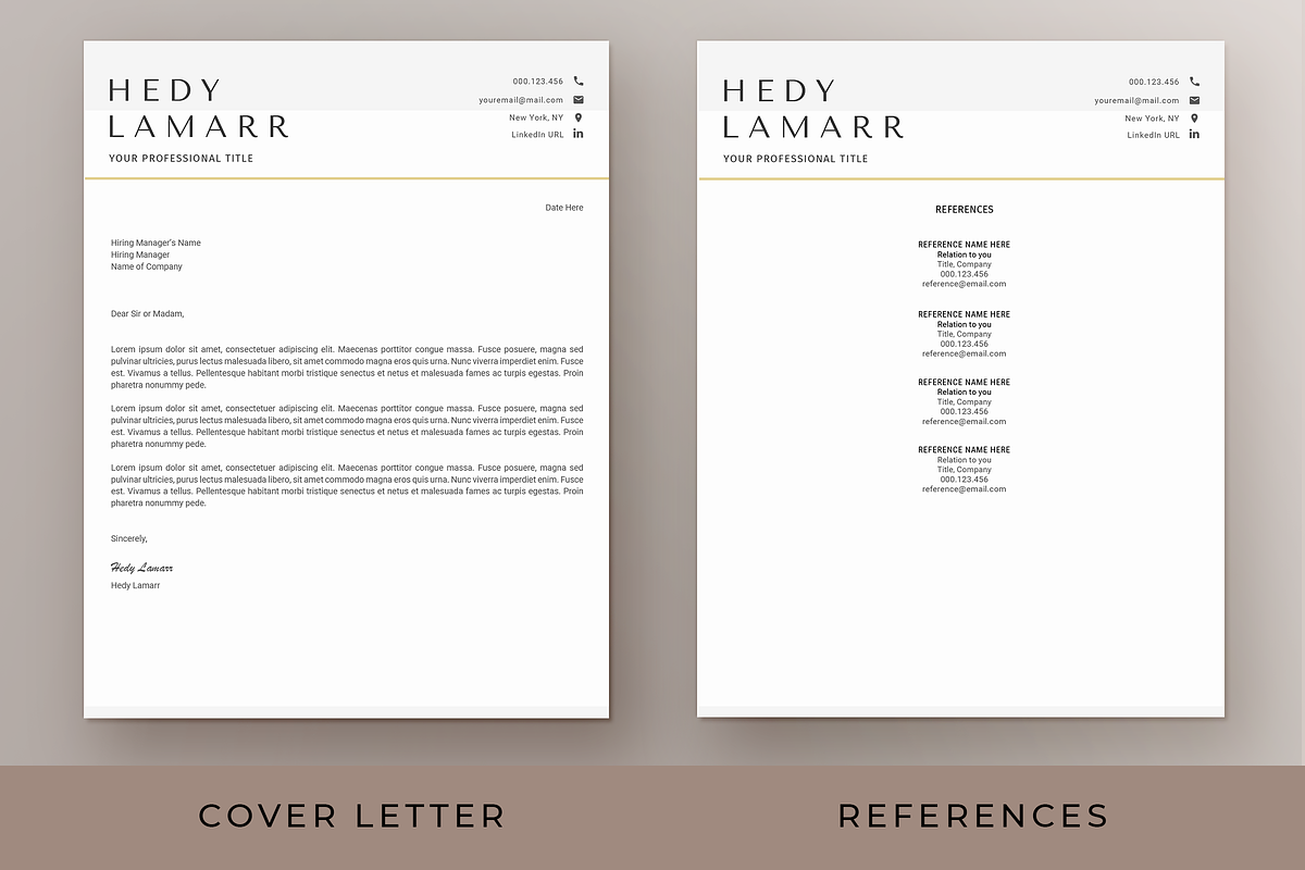 Engineer Resume & Cover Letter -Word, a Resume Template by Resume Bureau (Photo 4 of 5)
