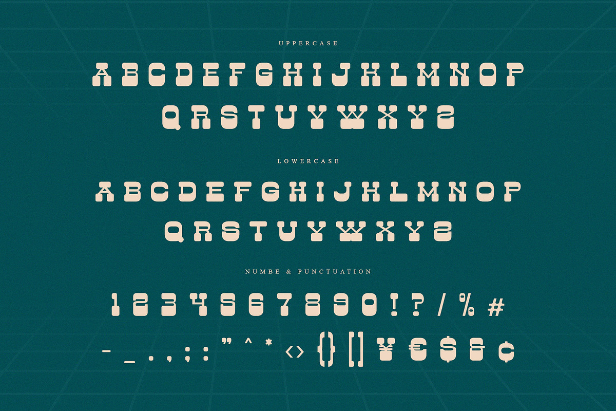 Corshed – Retro Display Font, a Slab Serif Font by Almeera Std (Photo 10 of 10)