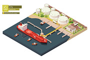 Isometric city map elements, an Object Graphic by tele52 (Thumbnail 4 of 72)