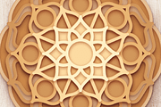 3D Lotus Flower Mandala - SVG Cut Fi, an Object Graphic by Arshad Ali (Thumbnail 4 of 8)