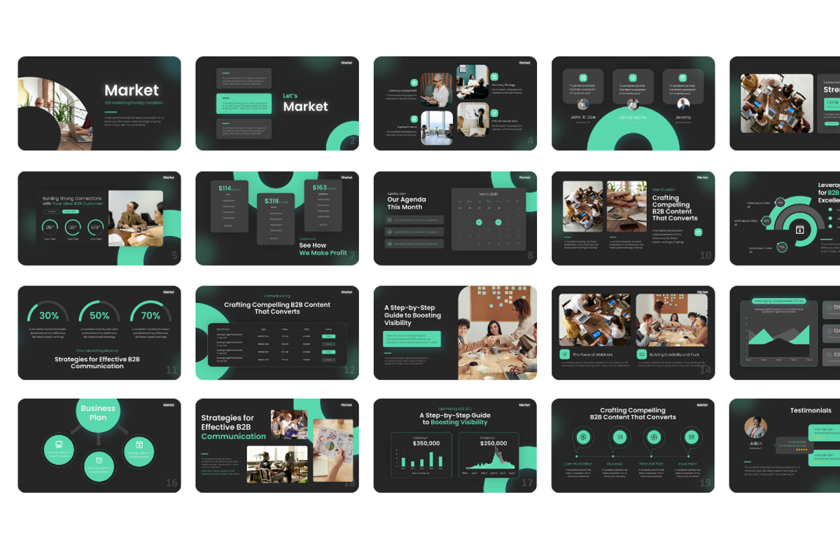 B2B - Marketing Template preview 2