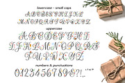 Christmas Colors Monogram Font, a Handwritten Font by Leah Design (Thumbnail 2 of 10)