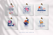 Trendy Flora Logo Kit, a Branding & Logo Template by KetteCreate (Thumbnail 11 of 18)