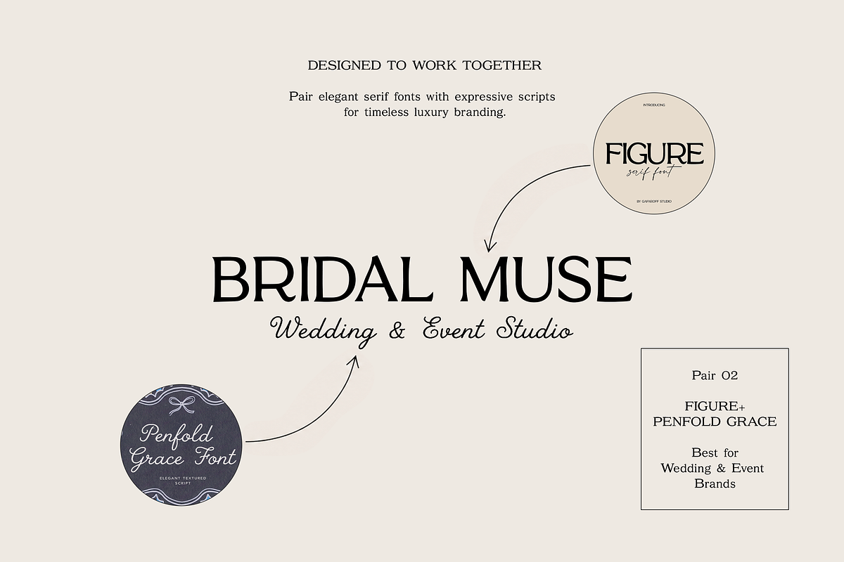 Old Money Luxury Font Collection, a Serif Font by gafaroff studio (Photo 3 of 19)