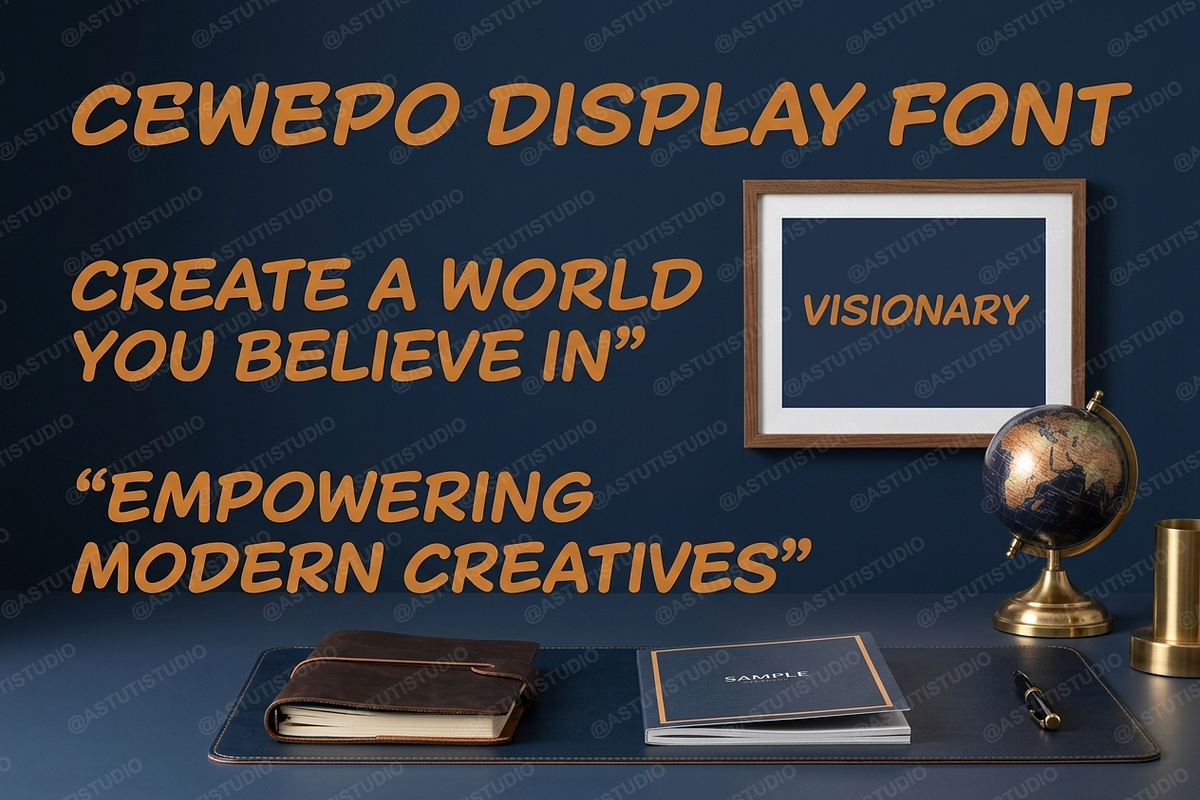 Cewepo - Elegant Serif Typeface, a Serif Font by Astuti Studio (Photo 4 of 25)