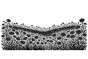 60 Daisy Flower Field Silhouette, a Seasonal Illustration by Amazin_art (Thumbnail 14 of 35)