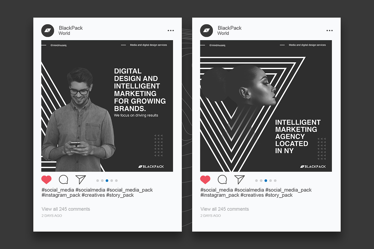 Social media pack for creatives, a Social Media Template by MindMuse (Photo 3 of 10)
