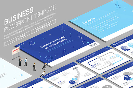 Business Powerpoint Template vol.15
