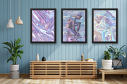 Metallic Holographic Art Prints Set, a Decorative Illustration by Artimind Studio (Thumbnail 7 of 11)