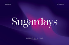 Sugardays Elegant Serif Font
