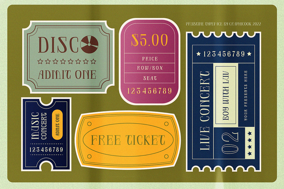Pruistine, a Font by graphicook (Photo 11 of 12)