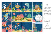Under the sea clipart collection, an Animal Illustration by Lexi Claus (Thumbnail 4 of 10)