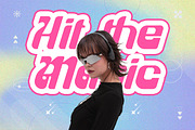 Gencity - Y2k Display Font, a Symbol Font by Dryy.type (Thumbnail 4 of 5)