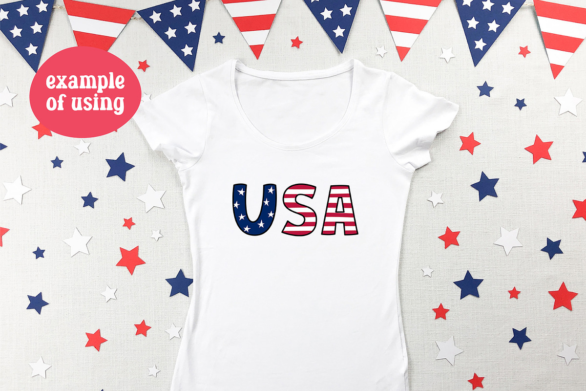 Independence Day | USA Doodles, an Object Illustration by AnnaViolet_store (Photo 6 of 9)