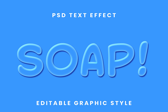 Bubble 3D Text Effect preview 2