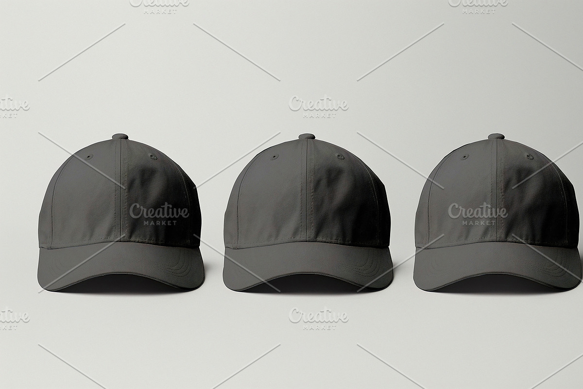 Realistic sport hat mockup, a Hat Mockup by Raihan Rahman (Photo 8 of 8)