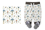 Watercolor mushrooms collection., a Decorative Illustration by Kira Konoshenko (Thumbnail 11 of 12)