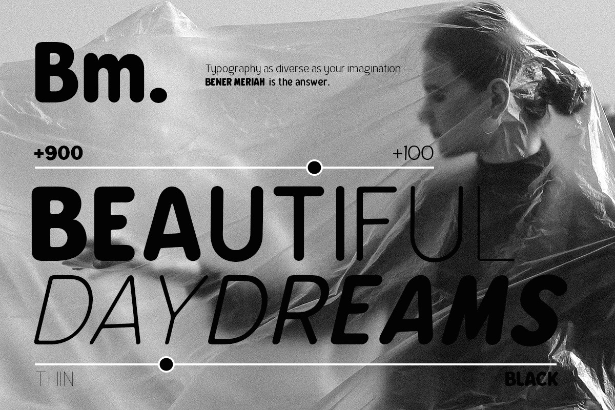 Bener Rounded - Sans Serif Rounded D, a Sans Serif Font by Afkari Studio (Photo 12 of 12)
