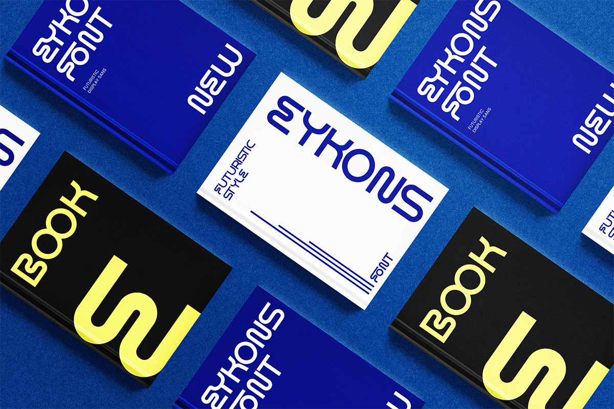 Eykons – Futuristic Sans Serif Font, a Font by roomspace creative lab (Photo 6 of 11)