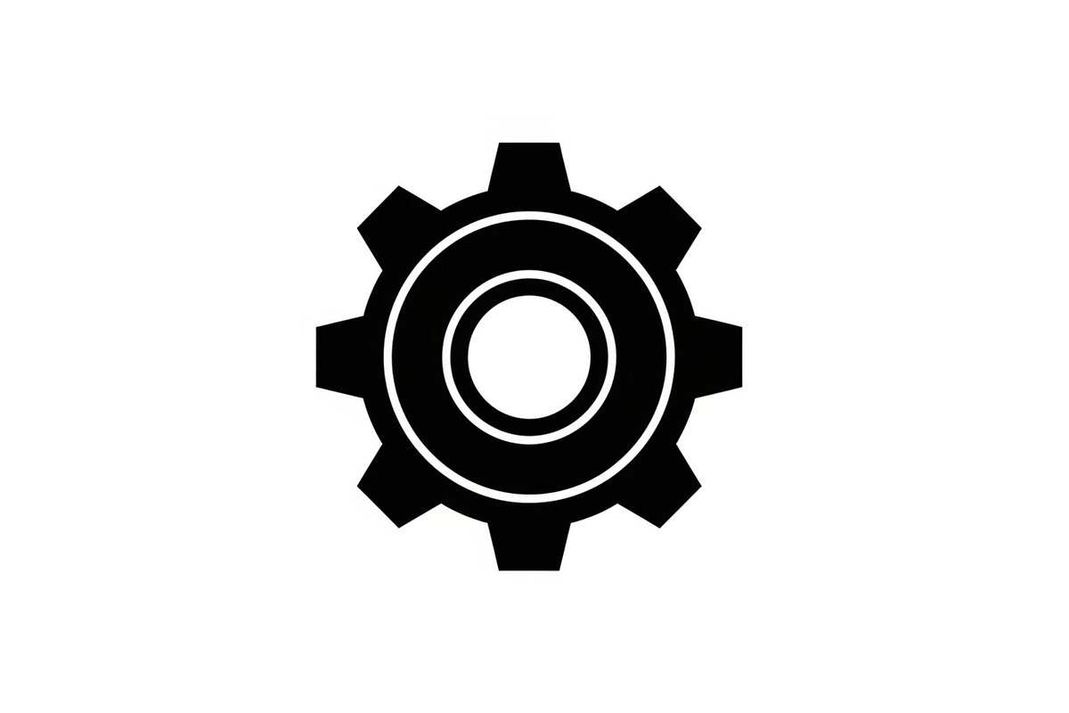 Gear & Cogwheel Silhouette Vector Bu, an Illustration by jahid234 (Photo 10 of 51)