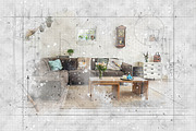 Arch Sketch Photo Effect Template, an Action Add-On by MRI STUDIO (Thumbnail 20 of 33)