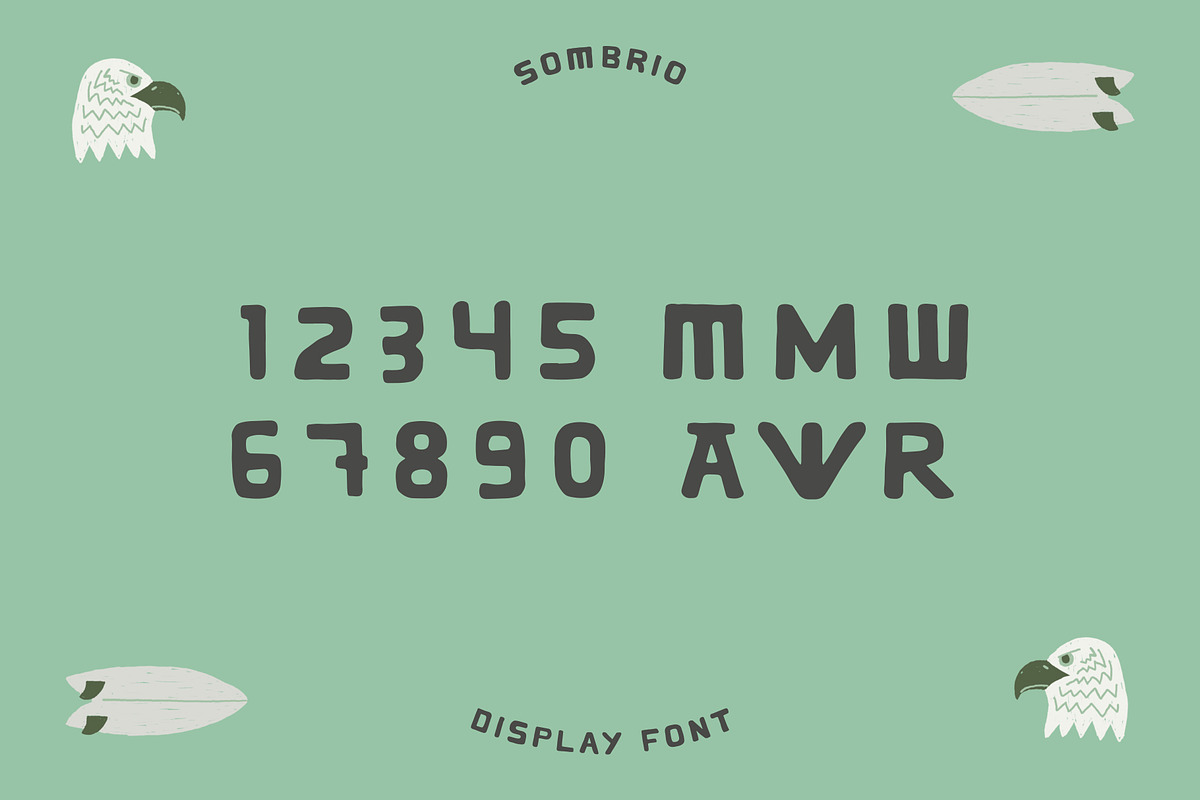Sombrio Font, a Font by Studio Alexander (Photo 4 of 6)