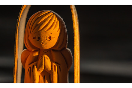 Praying sculpture, background with, an Abstract Photo by Lukas Jonaitis SHOP