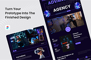 Technology Agency Landing Page, a Landing Page Template by SquidPixey (Thumbnail 4 of 5)
