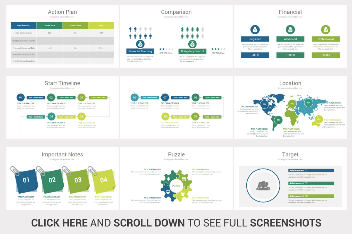 60% OFF - Infographics PowerPoint, a Presentation Template by OceanArt (Photo 29 of 55)