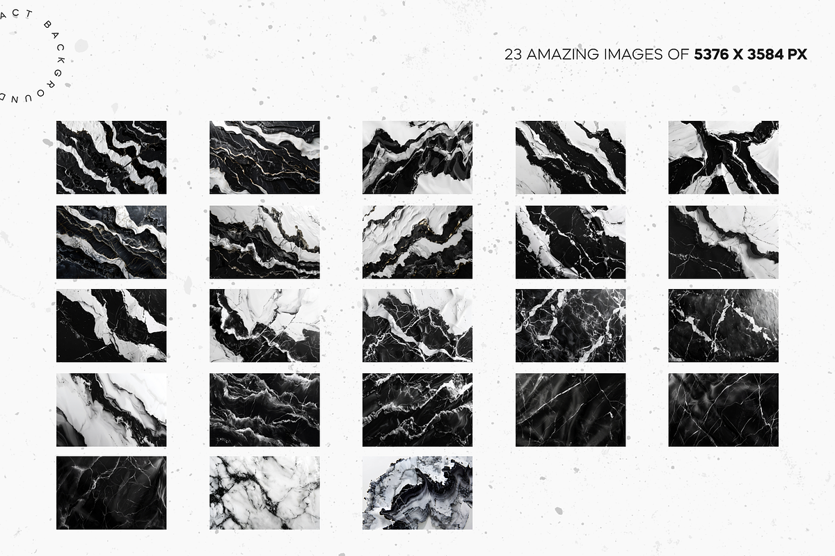 Black White Marble Symphony, a Texture Graphic by Lumeno (Photo 2 of 4)