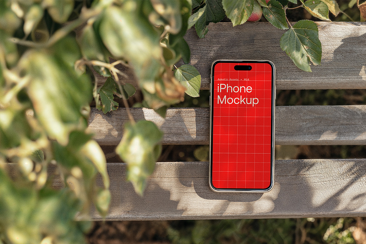 iPhone Mockup M14, an iPhone Mockup by Asketic (Photo 1 of 2)