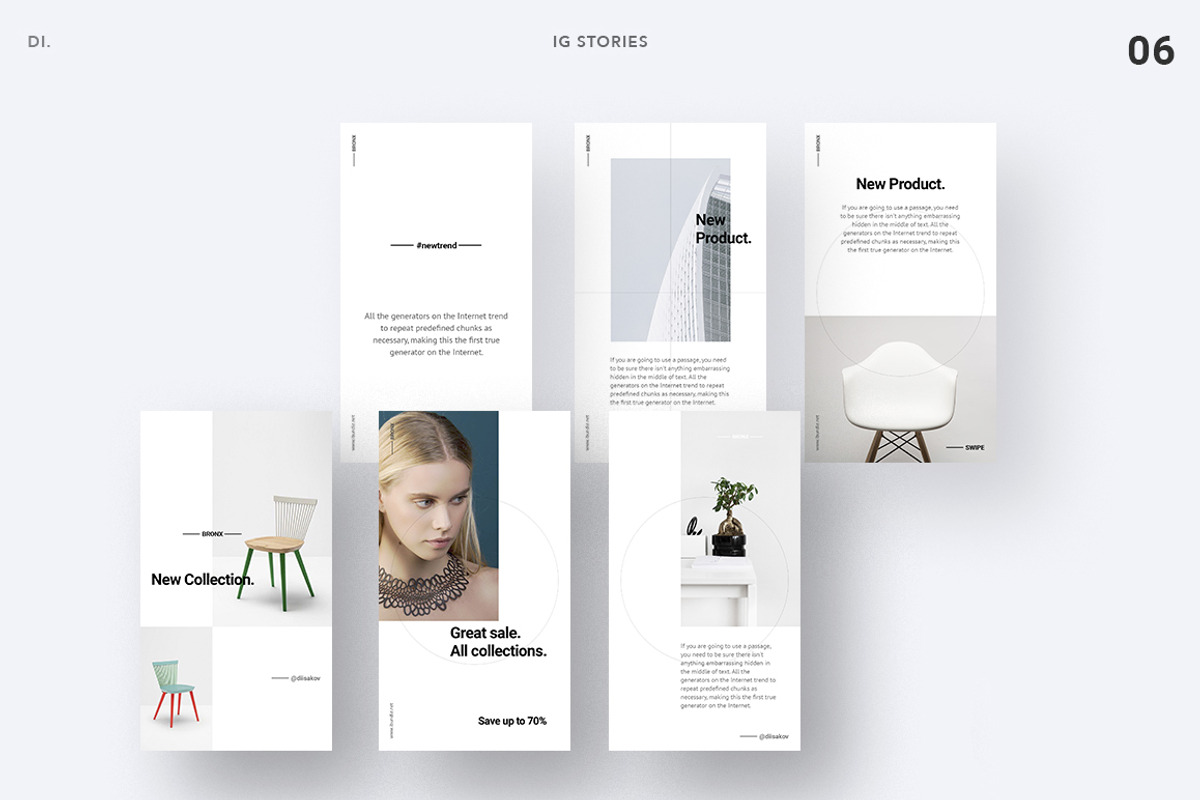 BRONX Light Instagram Stories Pack, a Social Media Template by Presentations Studio (Photo 11 of 11)