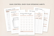 Budget Planner Bundle for Canva, a Templates & Theme by DeeBeeDesign (Thumbnail 2 of 11)