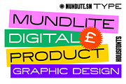 Mundlite Font Bundles, a Sans Serif Font by 24Design Studios (Thumbnail 6 of 24)