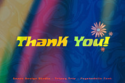 Trippy Trip - Psychedelic Font, a Font by Snape Design Studio (Thumbnail 5 of 5)
