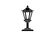 Vintage Street Lantern Silhouette Bu, an Illustration by hafijul (Thumbnail 20 of 51)