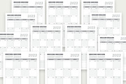 2023 Monthly Planner Bundle, a Stationery Template by ROJI CREATOR (Thumbnail 5 of 9)