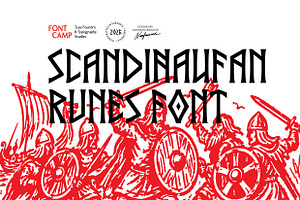 Scandinaufan Runes Font