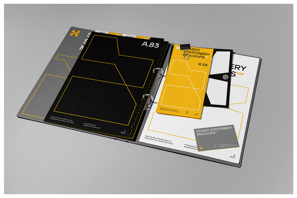 Studio Stationery Mockups, a Mockup by Mr.Mockup™ (Photo 12 of 13)