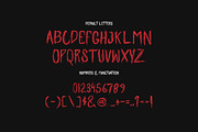 Phantak - Horror Font, a Handwritten Font by Ideal Eksis (Thumbnail 3 of 6)