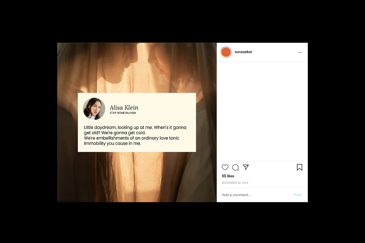 SUNSEEKER Instagram Template, a Social Media Template by VectorKiss GraphicsSupply (Photo 3 of 12)