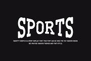 Varsity North - Baseball Font, a Slab Serif Font by Iqsiart Studio (Thumbnail 2 of 6)