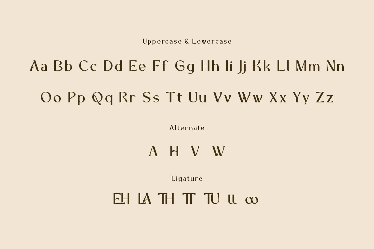 Ravane - Display Font, a Sans Serif Font by twinstd (Photo 4 of 7)