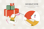 Winter Wonderland: Illustrations Set, an Animal Illustration by marmarina (Thumbnail 12 of 16)
