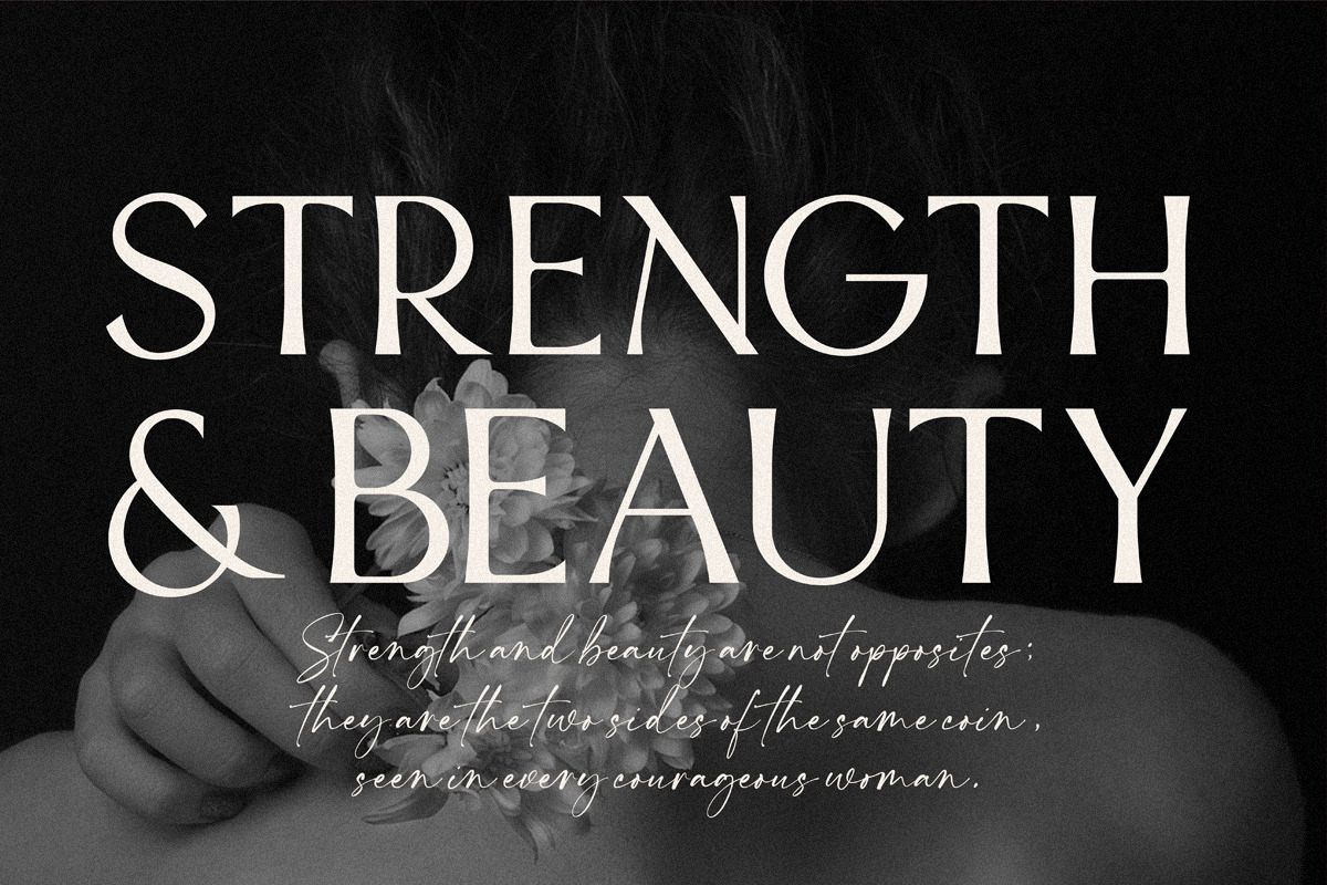 Modern Sensation | Pair Font, a Handwritten Font by typeline studio (Photo 10 of 14)