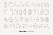 79 Crystal Formations, an Object Graphic by Texture Fabrik (Thumbnail 12 of 12)