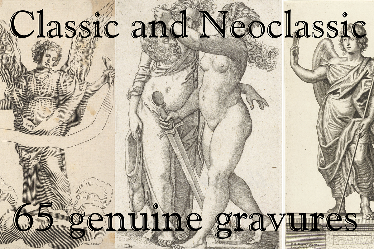 Classic and Neoclassic Gravures, a Decorative Illustration by Intellecta Design (Photo 7 of 9)