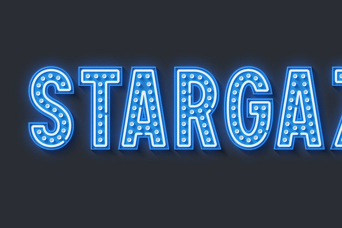 Retro show alphabet design, an Object Graphic by RevelStockart (Photo 9 of 12)