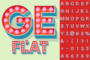 Illustration of flat lamp alphabet 1, an Object Graphic by popskraft (Thumbnail 8 of 9)