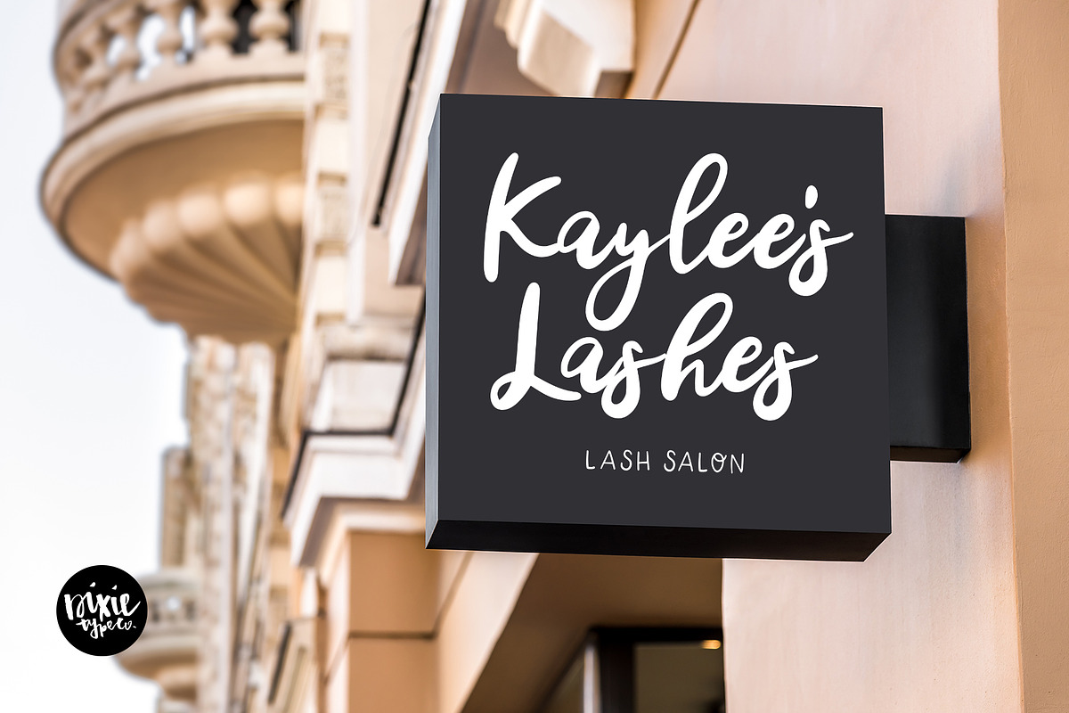 GRAYSON JAMES a Bold Script Font, a Script Font by Blush Font Co. (Photo 3 of 6)